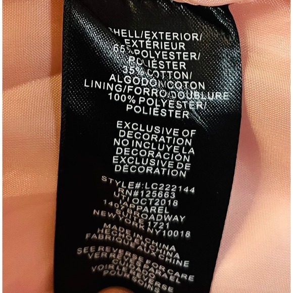 NEW Big Chill Pink Trench Coat Double Breasted Belted Classic Pink 2X - Picture 16 of 16